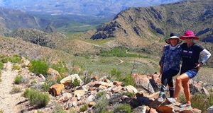 Women enjoying a hike in the Outeniqua Mountains