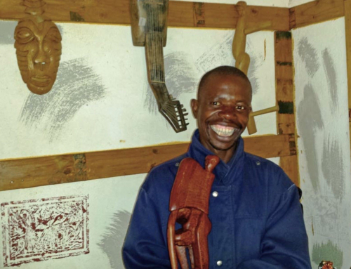 The Story of Lucky Ntimani Talented Musician and Wood Carver