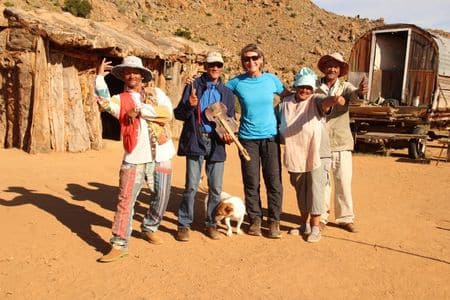 Sonja with Namaqualand Culture Guides