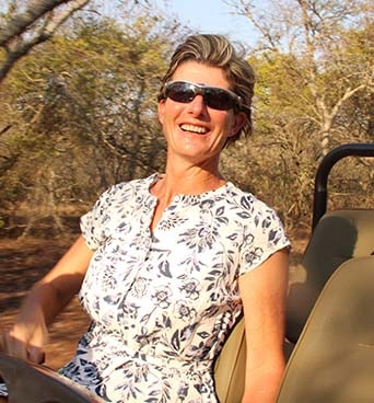 Sonja Otto leading an Alexandra's Africa Safari