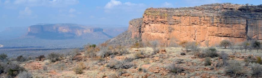 Waterberg Landscape a View Across Waterberg Mountains